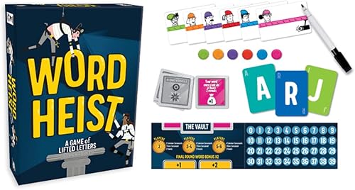 Gamewright - Word Heist - Un juego de letras levantadas