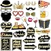 Class Reunion Photo Booth Props Kit High School Class Reunion Party Decorations Supplies-27 Count