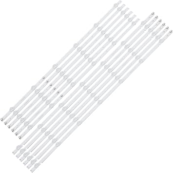 12 x LED Backlight Strips Replacement for Sony XBR-65X800G KD-65X75CH KD-65X750H KD-65X8000G KD-65X7500H KD-65XG8096 I-6500SY80131-R-V2 I-6500SY80131-L-V2 I-6500SY80131