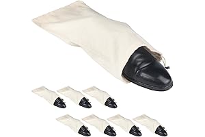 Shoe Dust Covers: Protect Your Footwear With Cotton and Drawstring