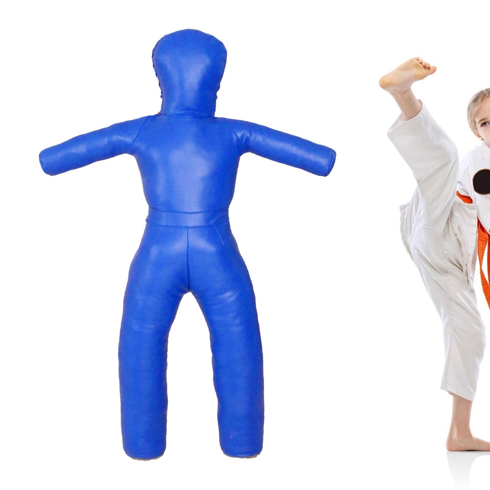 Qianly Grappling Dummy Martial Arts sin Relleno Multipropósito Resistente jiu Jitsu Cuero ficción PU para Kickboxing, Boxeo, Accesorio de Entrenamiento