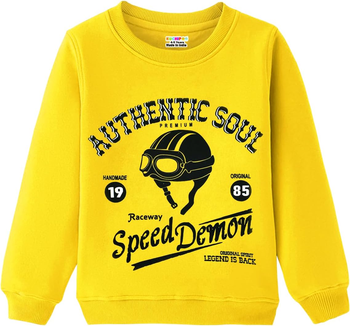 Kuchipoo Boys Regular Fit Sweatshirt