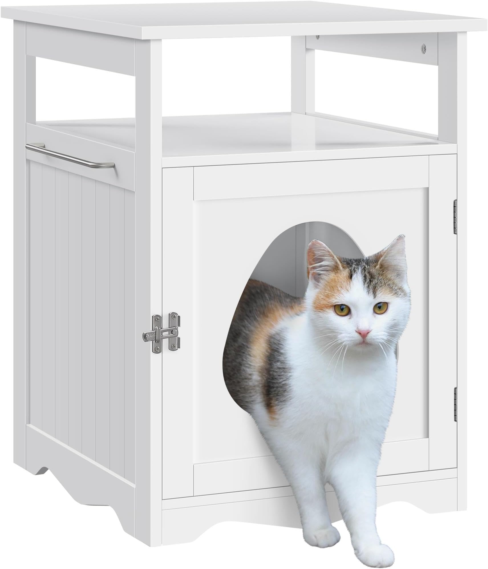 COZIVVOVV Cat Litter Box Enclosure, Clearance Litter Box