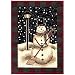 Christmas Rug Holiday Décor Snow Man Area Rug 3ft4in X 4ft6in +