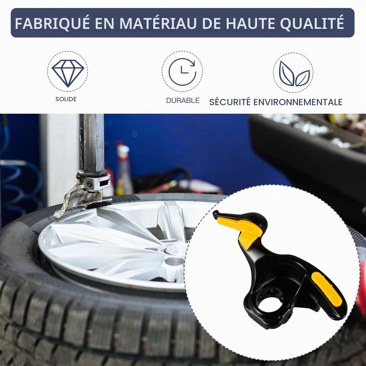 PACKOVE Tête De Changeur De Pneus Pièce De Machine De Pneu De Montage Et De Démontage Accessoire Pour Machine À Pneu Outil Pour Démonter Les Pneus 19.00 X 9.00 X 6.00 Cm 1 Pièce