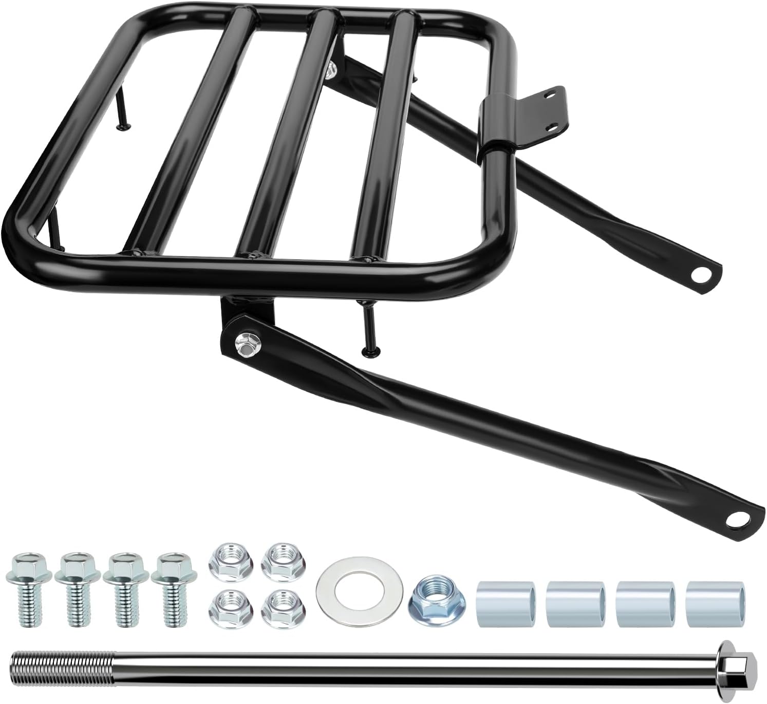 YOXUFA Mini Bike Rear Cargo Rack Assembly Kit Replacement for Coleman CT200U Trail 200 CT200U-A CT200U-C CT200U-CAN 196cc 6.5hp Powersports Minibike Parts