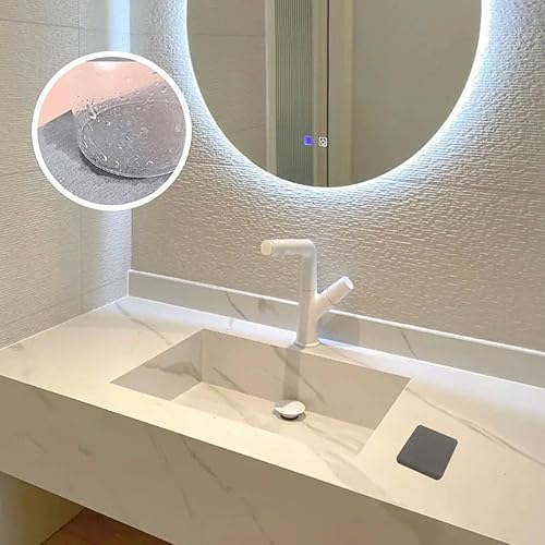 Miniatura 5 de Juego de 4 posavasos de diatomita absorbentes de agua, soporte para jabón de tierra de diatomeas, secado de agua, ahorrador de jabón, juego de