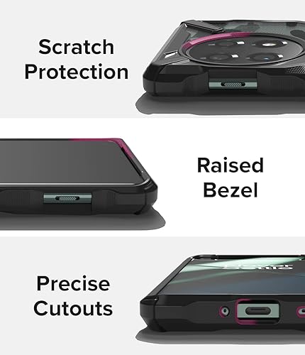Miniatura 8 de Ringke Fusion-X Diseño militar Compatible con OnePlus 11 5G, cubierta trasera dura de camuflaje, a prueba de golpes, parachoques protector avanzado