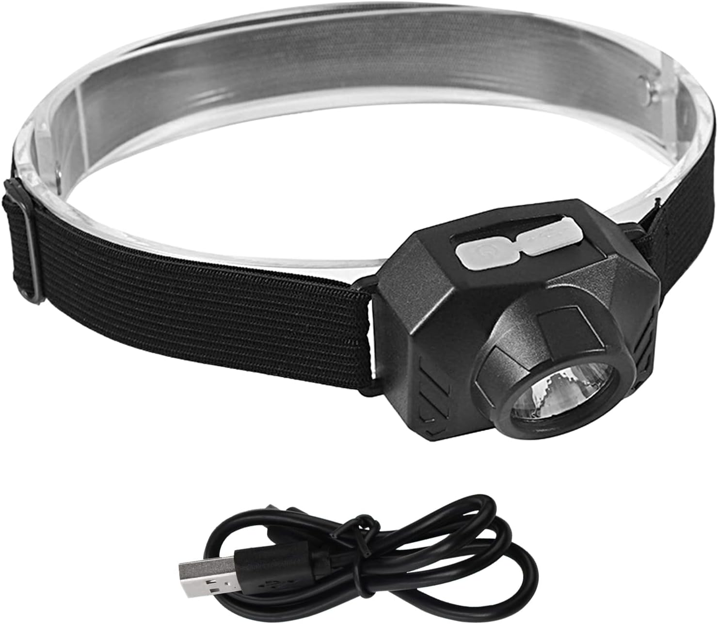 LUYANhapy9 Head Flashlight IPX4 Waterproof Portable High