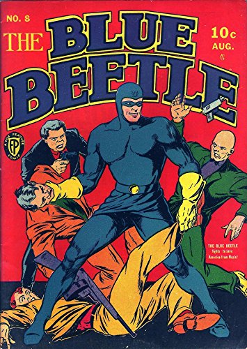 Image of The Blue Beetle - Issue 008 (Golden Age Rare Vintage Comics Collection (With Zooming Panels) Book 8)