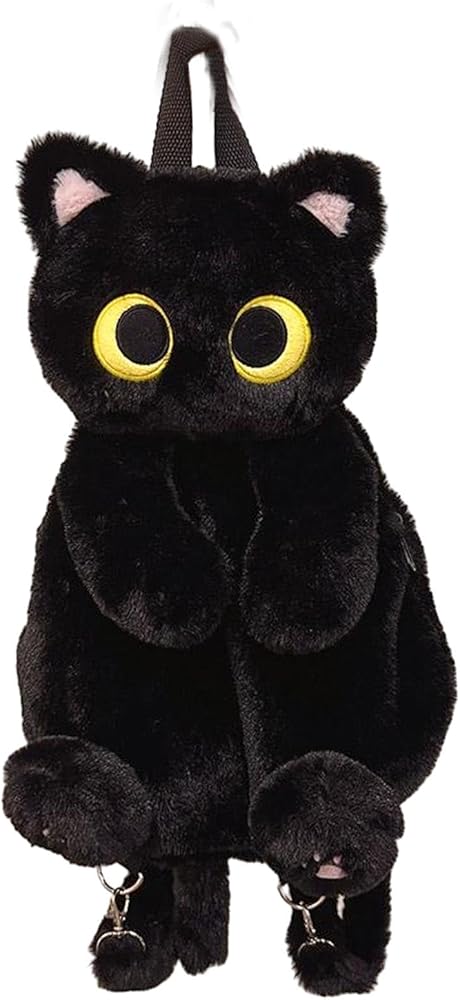 Amazon.co.jp: [a aternee] かわいいぬいぐるみ猫バックパック