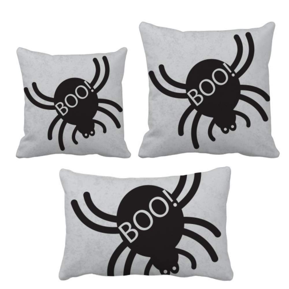 Housse de coussin Halloween araignée pour relooker un canapé rapidement