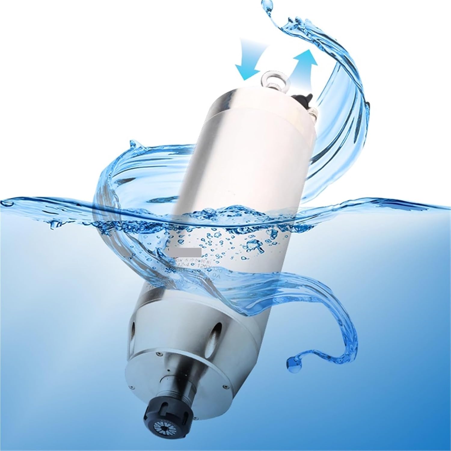 Heavy Stone Marble Granite Engraving Computerized Numerical Control Router 5.5kw ER25 Motor Carving Router Machine For Stone(5.5kw 800Hz)