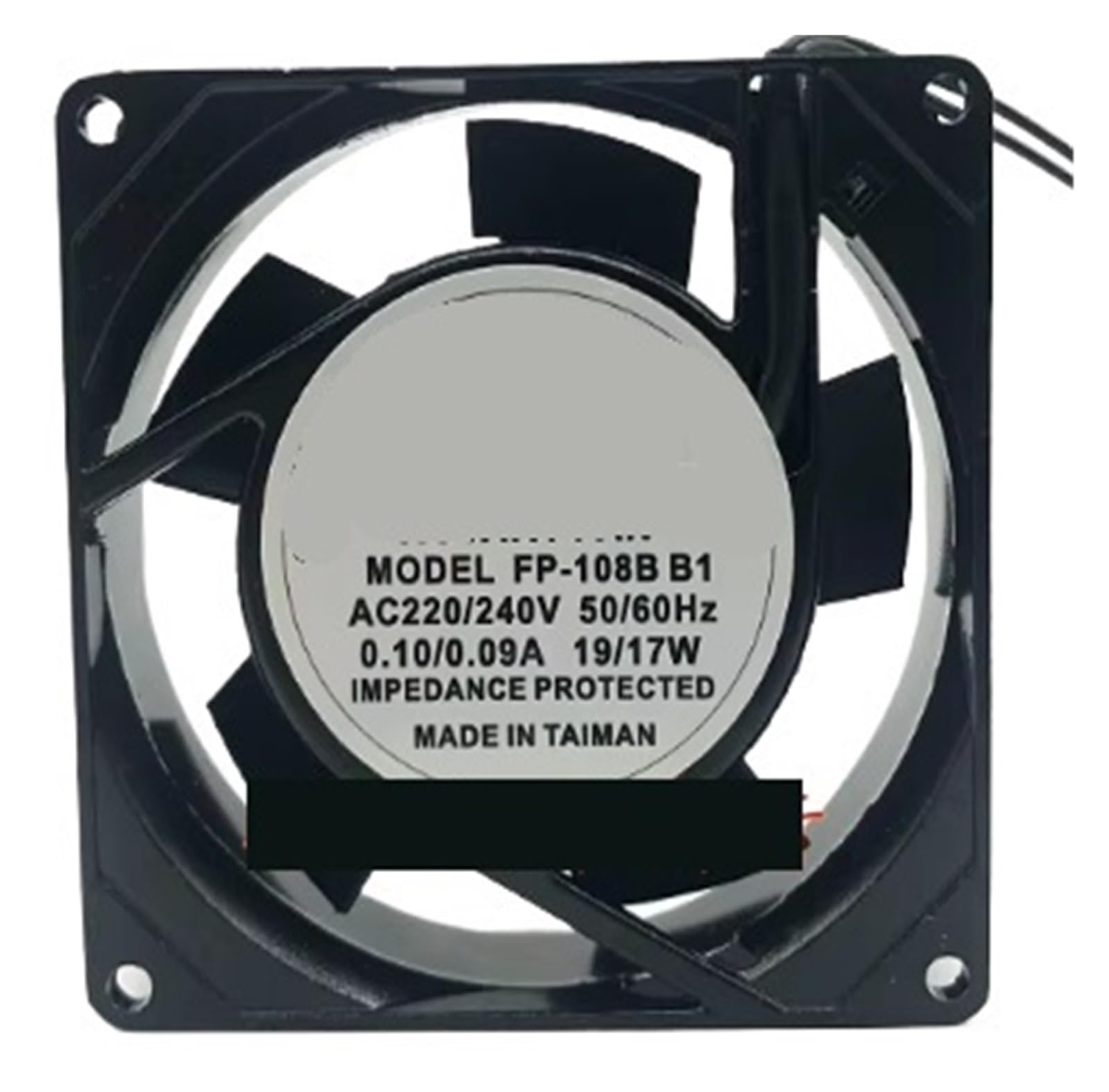 PEQYUACTE 90 * 90 * 25mm AC220V-240V 50/60Hz FP-108B B1 Fan