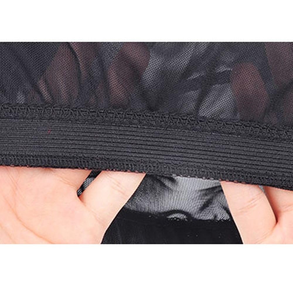 10 Pieces Wig Caps, Black Wig Cap Black Stocking Caps Mesh Cap Stretchy Nylon Caps for Wig,Stocking Wig Caps for Women,Small Mesh Dome Caps for Wig Making