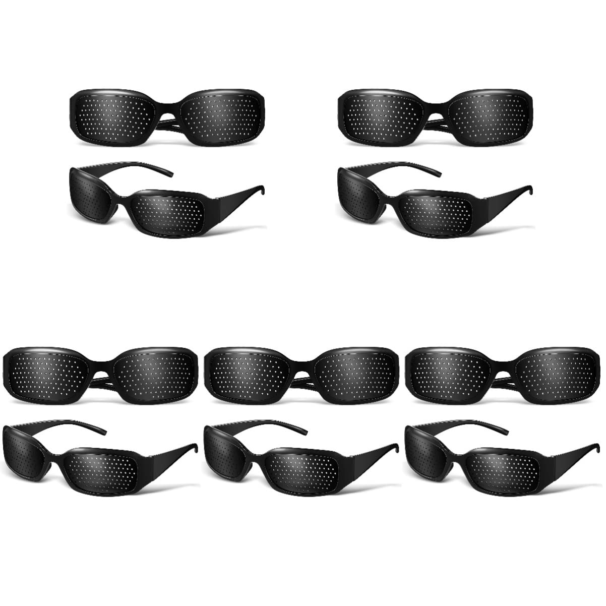 ULTECHNOVO 4 gafas correctoras para el cuidado de los ojos, marco de gafas de protección completa