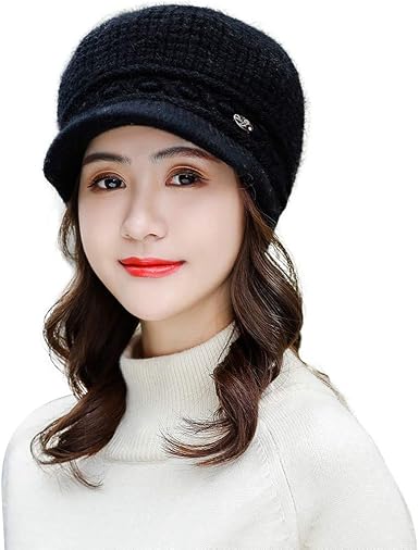 BCDlily Womens Winter Beanie Hat Ladies 