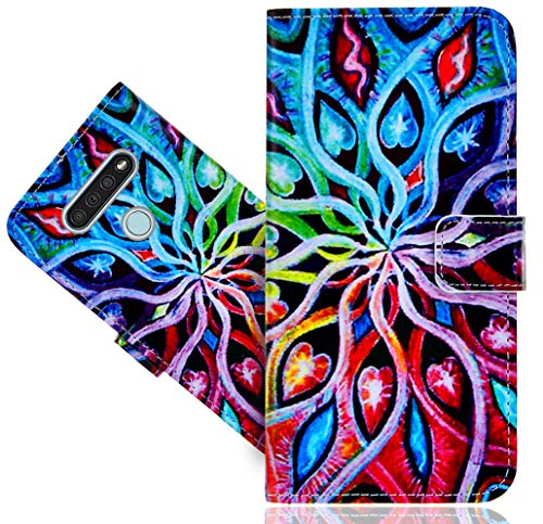 Preisvergleich Produktbild Hülle für LG K51 / Q51, Handyhülle Magnetverschluss Brieftasche Leder Flip Schutzhülle Handytasche Case Cover für LG K51 / Q51