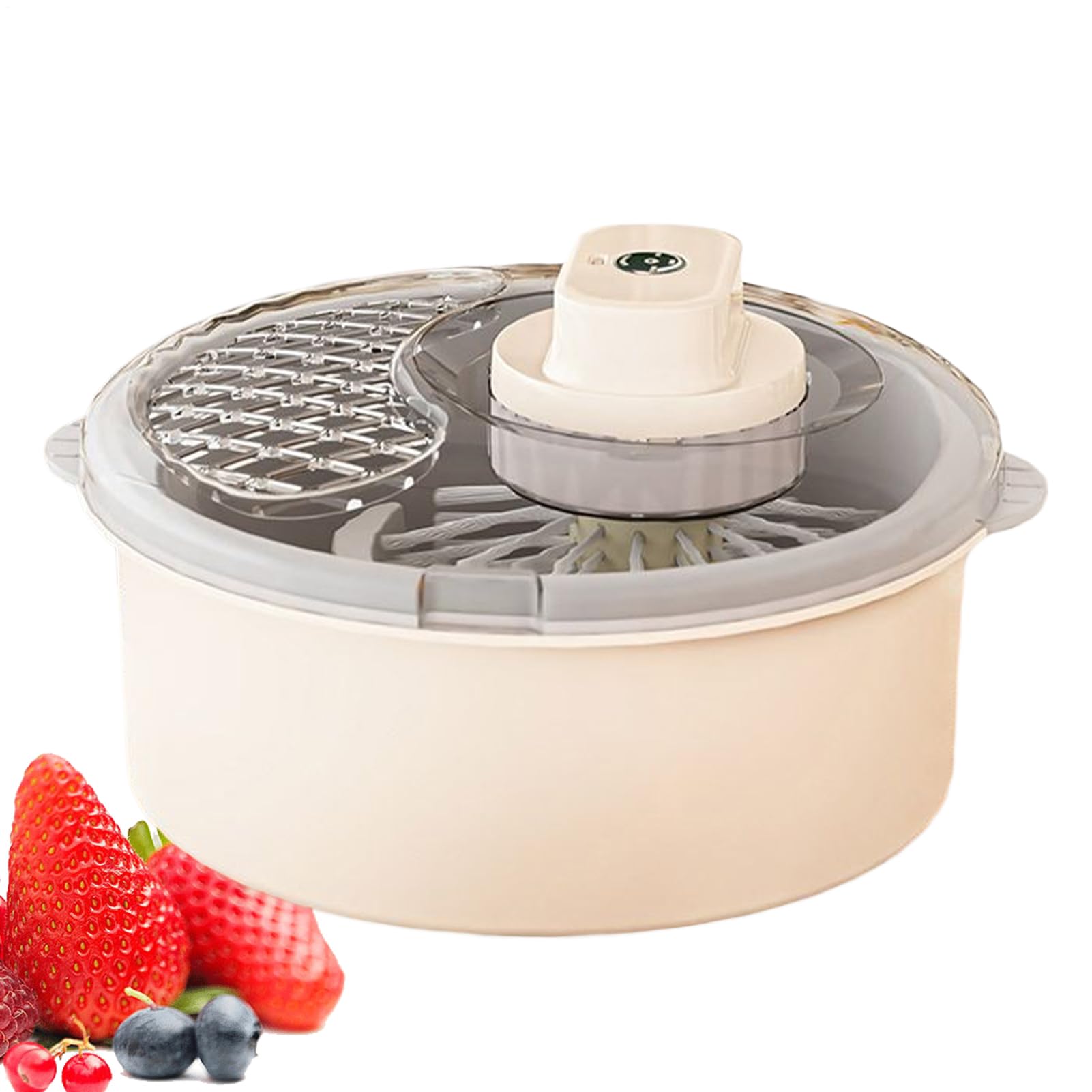 Girador de verduras, recipiente de cocina, cuenco de lavado de frutas | para preparación de comidas, bayas, alimentos, ensalada, lechuga, fresa