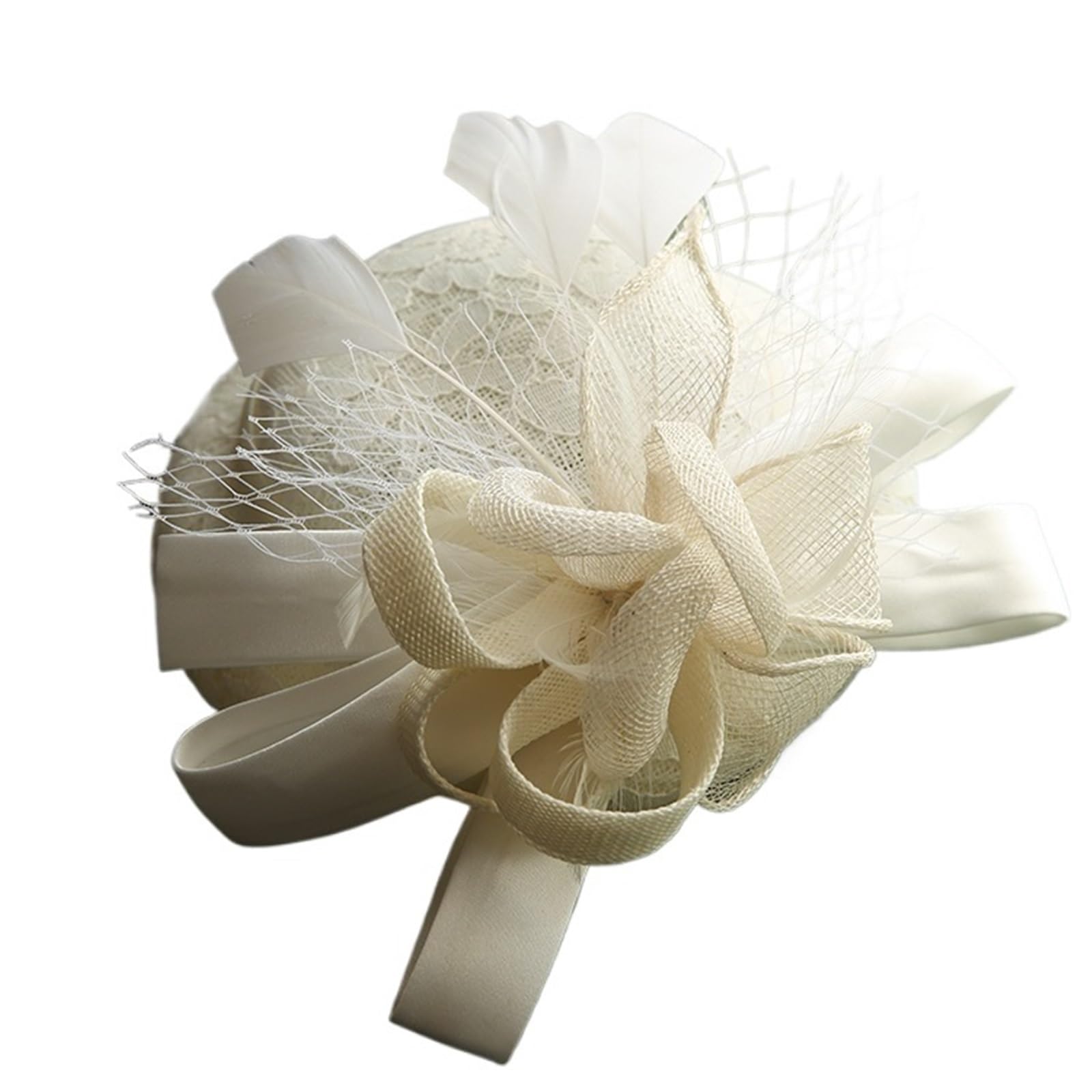 Tocado elegante para mujer que fija el peinado en bodas y fiestas