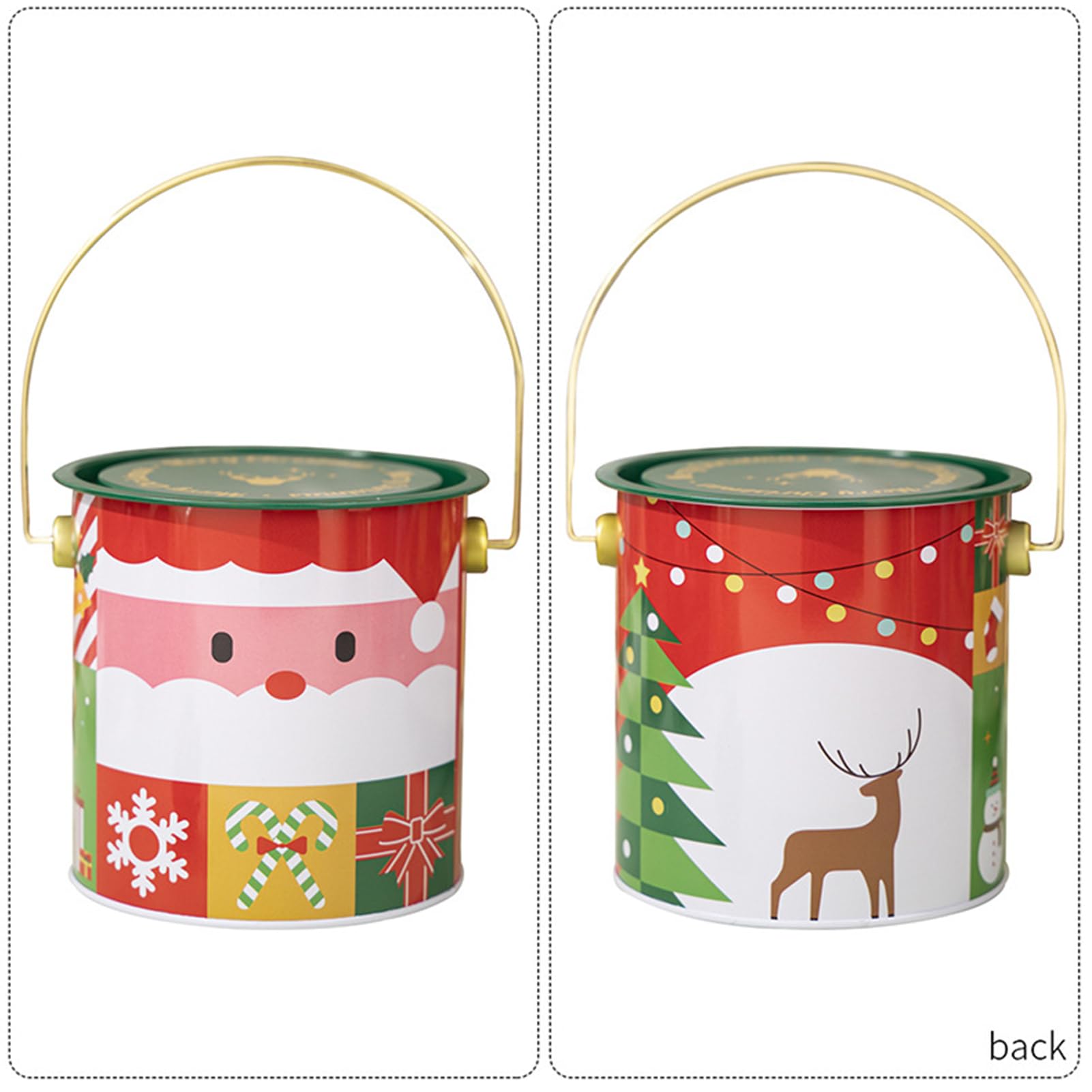 Boxen für Weihnachtsplätzchen - 7-teilige Aufbewahrungsdosen für | Desserts - Weihnachts Süßigkeiten Box mit und Deckel - für Süßigkeiten, Backen, Bäckerei, Präsentation, Aufbewahrung,
