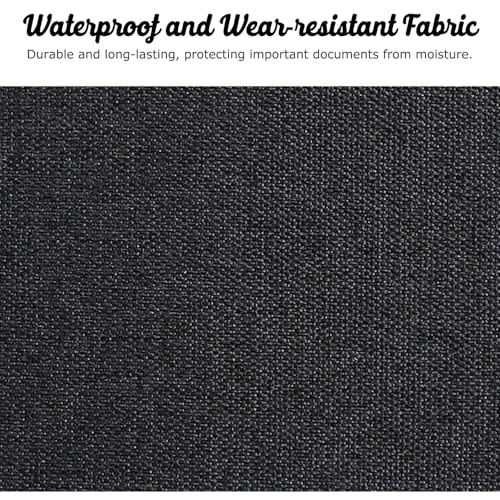 fengyi Large Capacity Business Briefcase, A4 Office Handbag, Oxford Cloth Conference Bag, Multi-layer Storage for Laptop 5