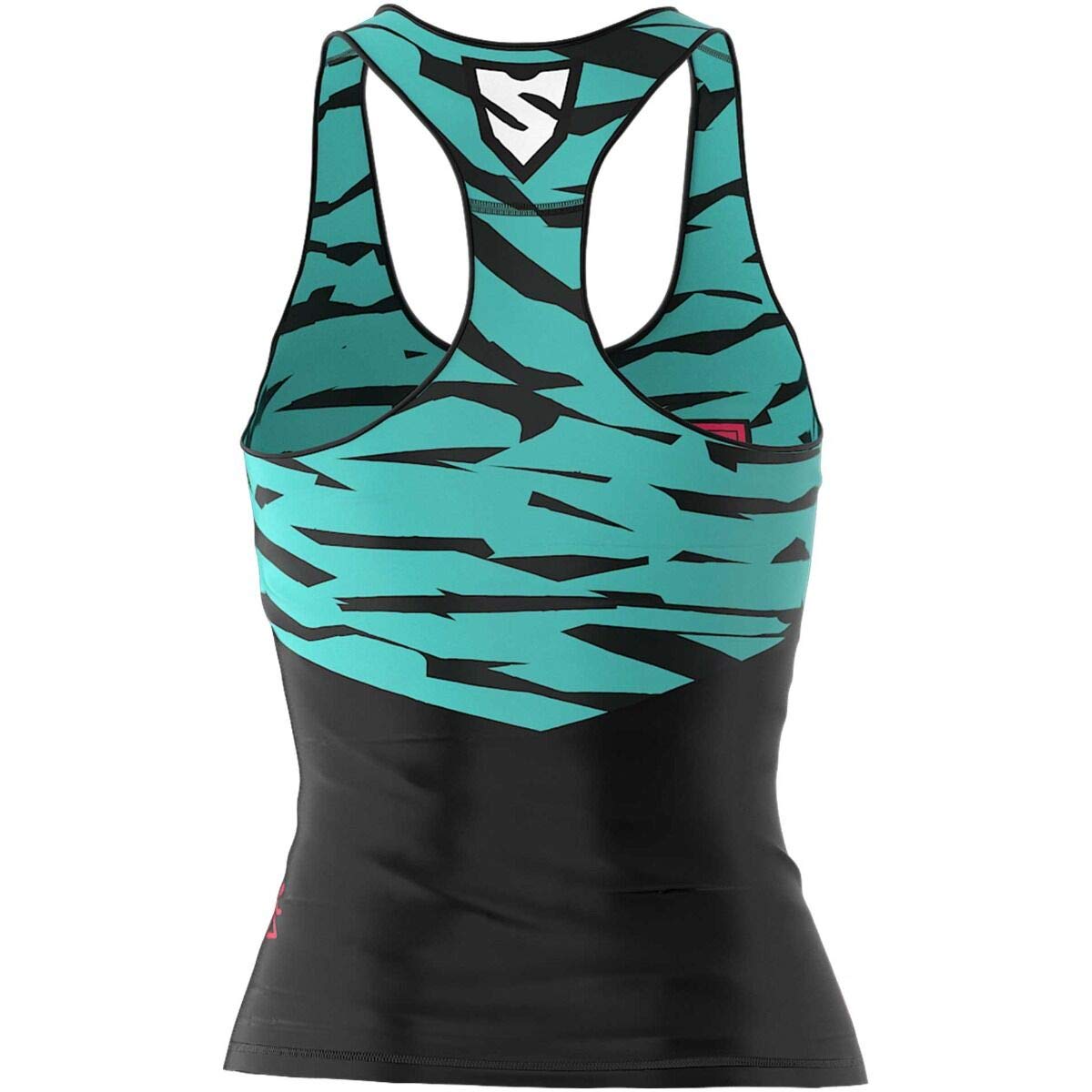 Besuche den SMMASH- SMMASH Tank-Top für Damen, Top Ärmellos für Sport Outdoor OCR Cross-Training Fitness Yoga Gym, Atmungsaktives Funktionsshirt, Sporttop, Sportshirt, Professionelle Sportbekleidung in use