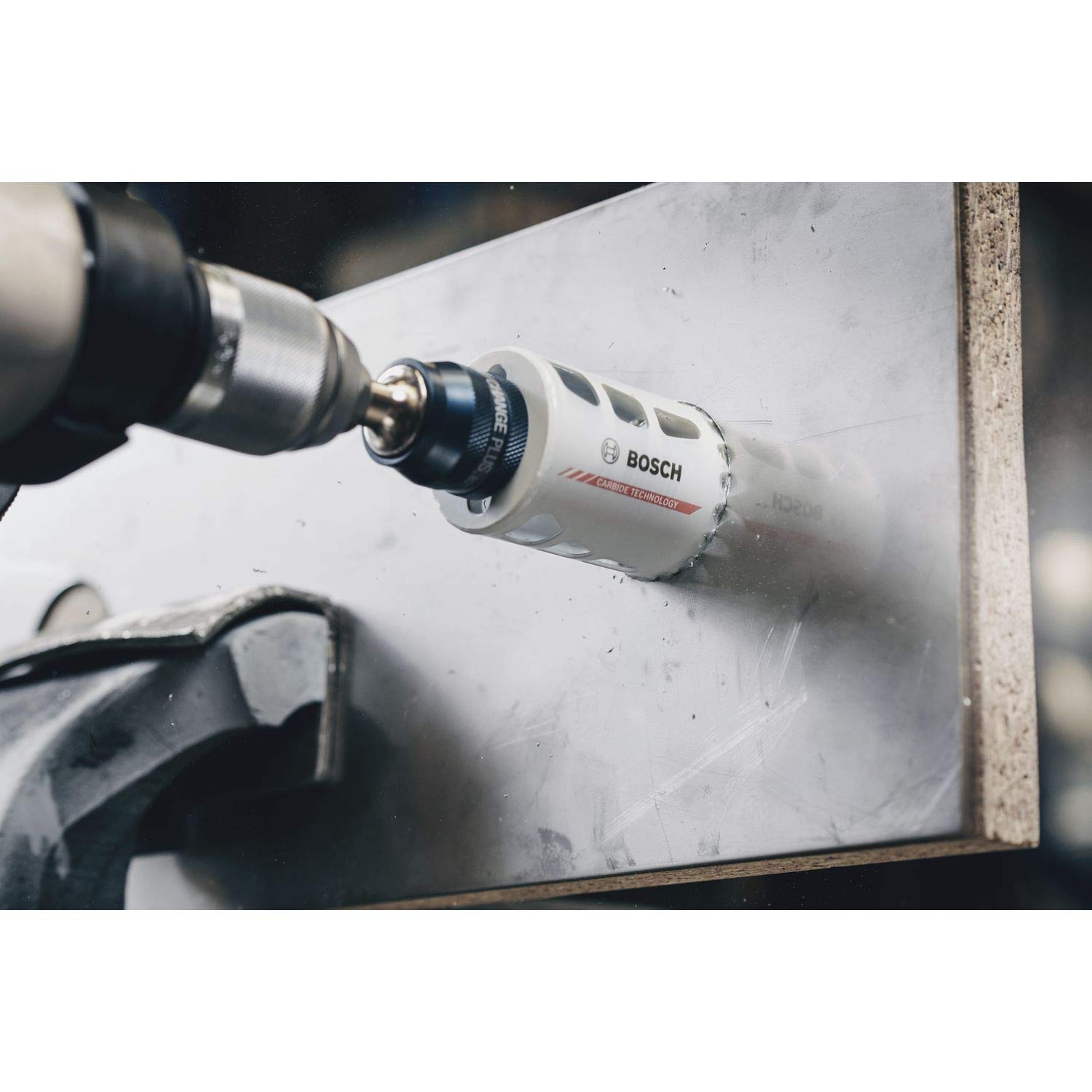 Bosch Professional Set di Seghe a Tazza in Metallo Duro Endurance for Heavy Duty Universal da 8 Pezzi (Ø 22 / 25 / 35 / 40 / 51 / 68 mm, Accessorio per Foratrice)