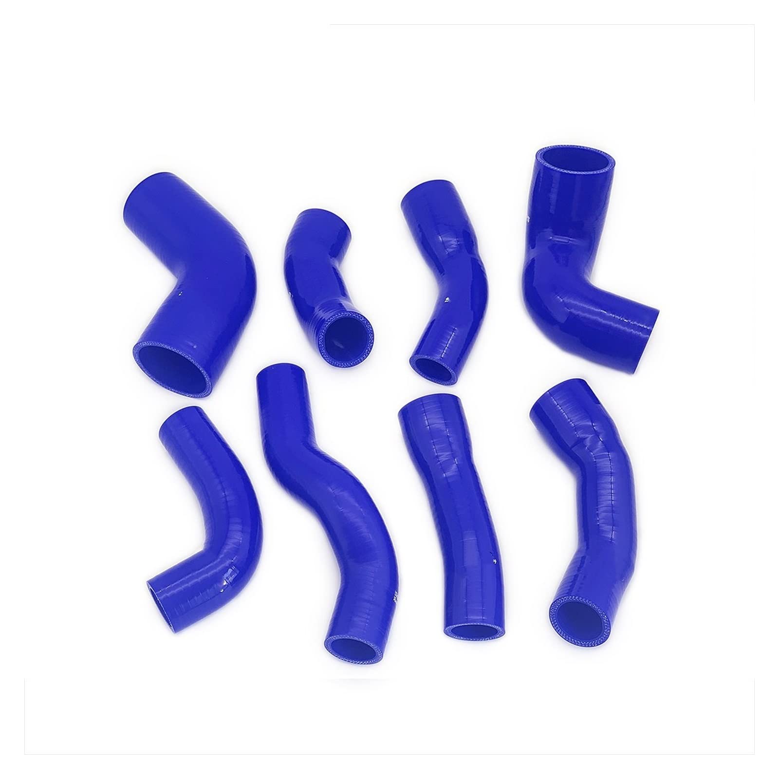 Cujjsrwp Blue Intake Hose Pipe For Abarth 500 595 695 1.4L T-Jet 1446 Turbo Boost Replacement Pipe Tube Intercooler Silicone Hose Kit(Blue)