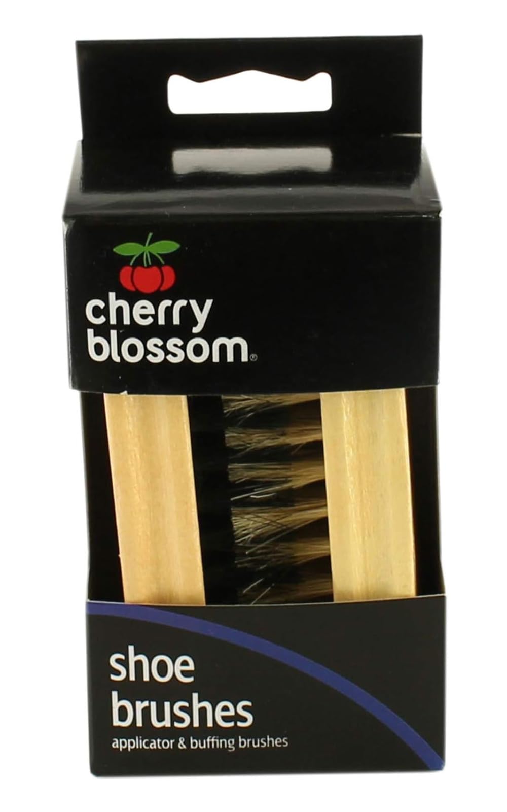 Cherry Blossom Twin Brush Set Shoe Care Brown/Multi One Size