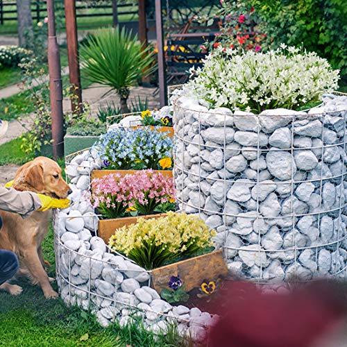 Urstoud OUD-LB-8P-WHITE 6 Bundles Artificial Daffodils Flowers thumb #5