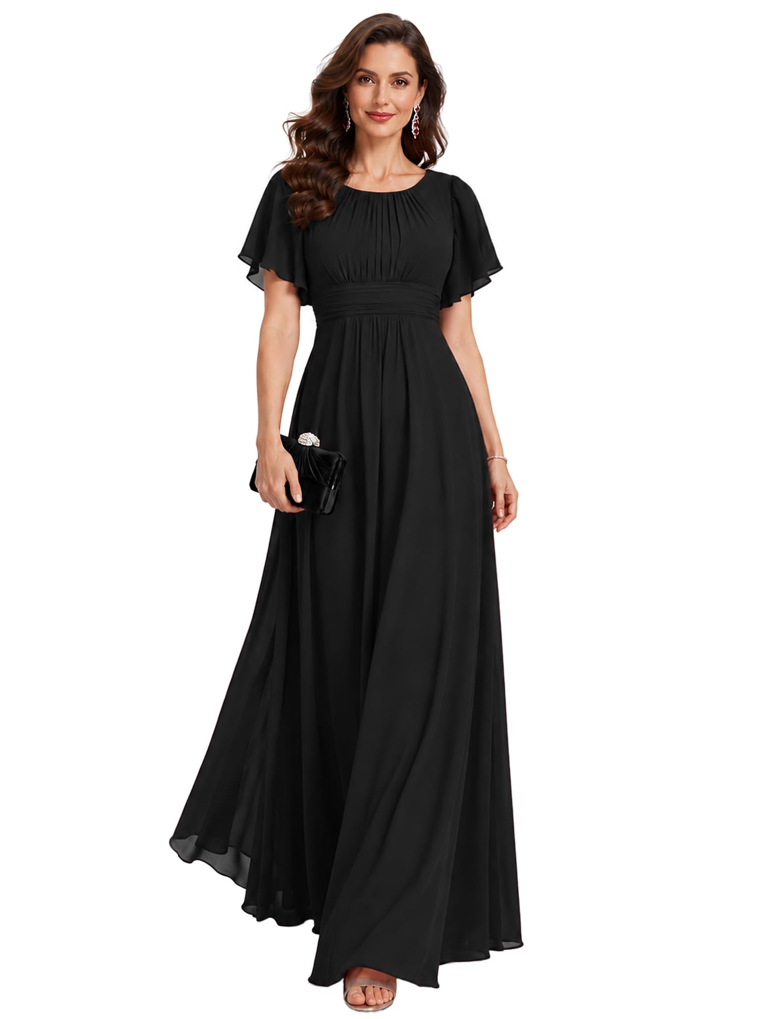 Ever-Pretty Women's Chiffon Formal Dress Mother of the Bride Dresses