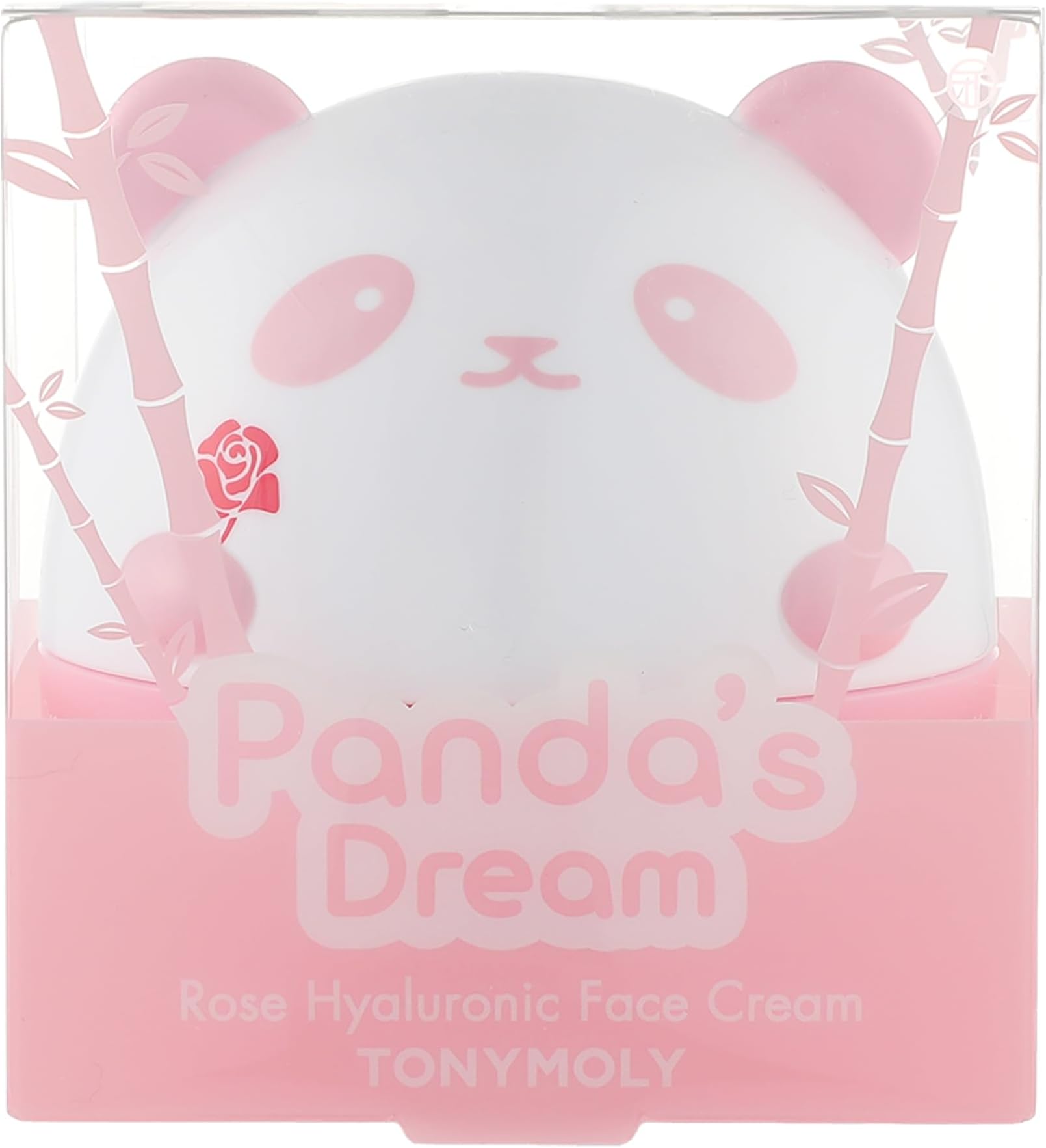 TONYMOLY Panda’s Dream Rose Hyaluronic Face Cream – Hydrating Moisturizer for All Skin Types – Calms, Soothes & Softens Skin – Korean Skincare, 5 oz