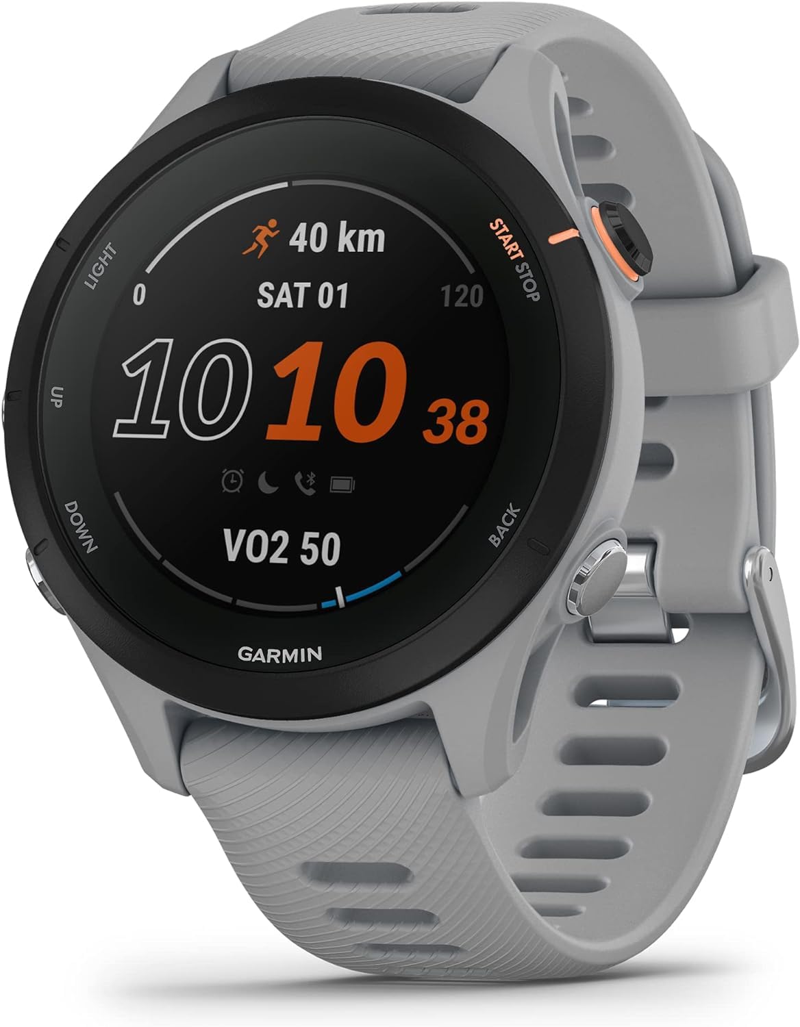 Garmin fēnix 7S, Smartwatch, 42mm, Display 1,2", Touchscreen, +30 Sport, GNSS multi-band, Cardio, SpO2, Mappe, Musica, Garmin Pay, Autonomia 11 giorni (Silver & Graphite) fēnix 7S 42 mm Silver & Graphite