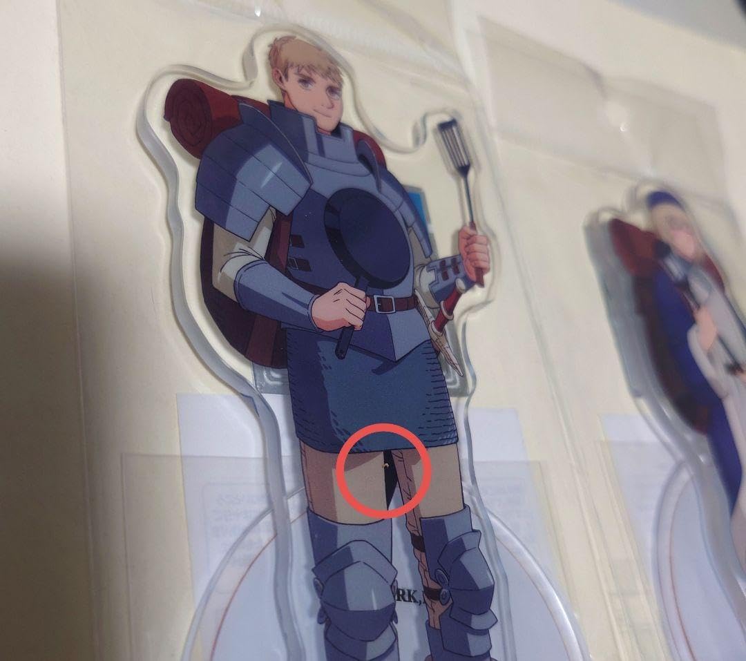 ダンジョン飯 アクスタ(ライオス、ファリン) ダンジョン飯 極楽湯