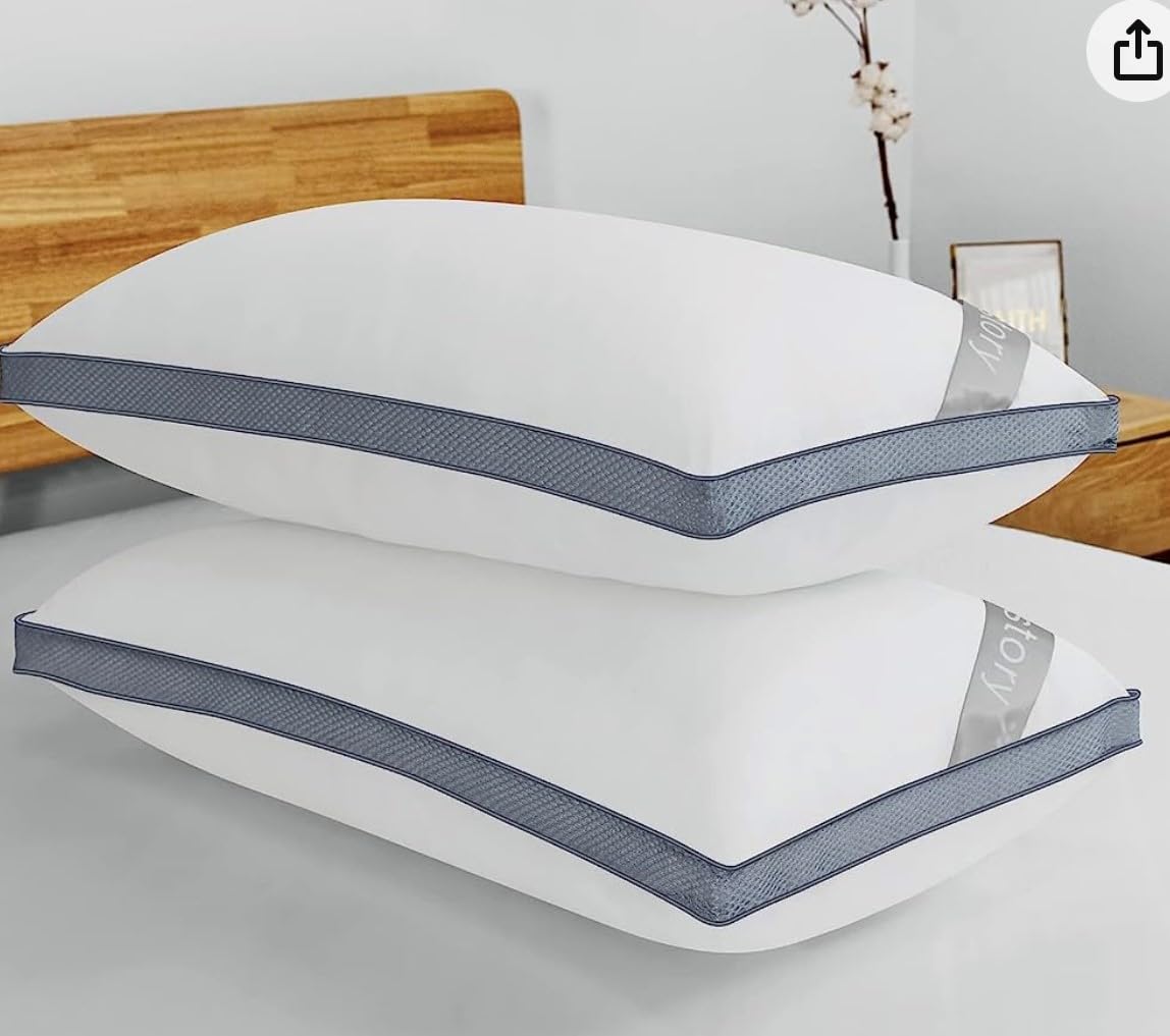 *Airflow Memory Foam Box Pillows Orthopedic Neck Back Support (1)