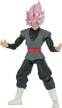 Dragon Ball Super - Dragon Stars - Super Saiyan Rose Goku Black, 6.5" Action Figure | Dragonball Super 6 Inch Action Figure BAF Fusion Zamasu Dragon Stars Series 4 - Goku Black Rose