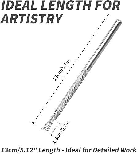 Miniatura 9 de 8 piezas de herramientas de cerámica para tallar agujas de arcilla, herramientas de escultura de cerámica y manualidades de cerámica, suministros de