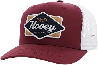 HOOEY Mens Diamond Adjustable Snapback Hat
