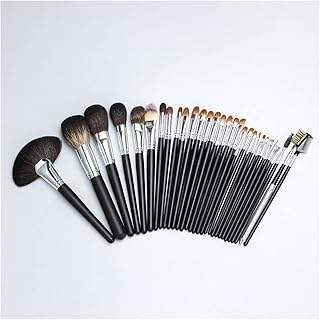Juego de brochas de maquillaje con mango de m...