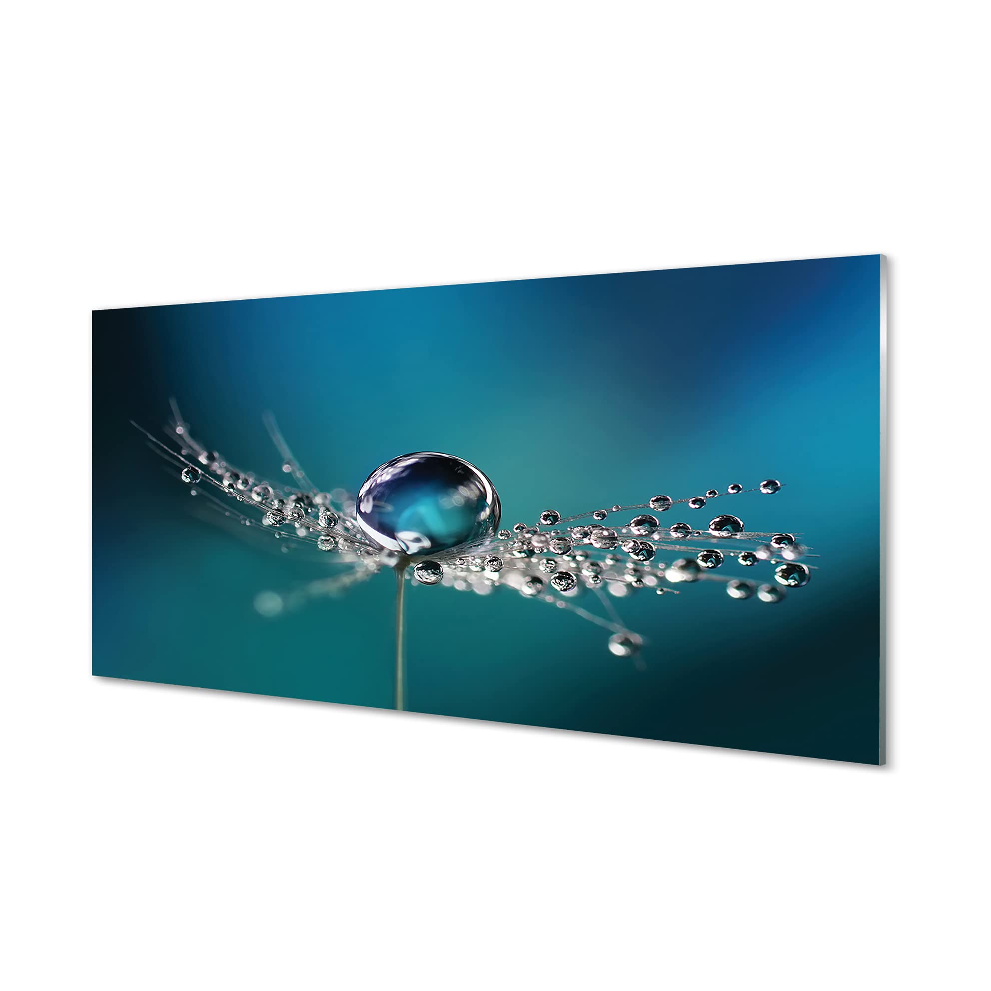 Photo image gouttes d'eau pour fond de hotte décoratif et rénovation de cuisine