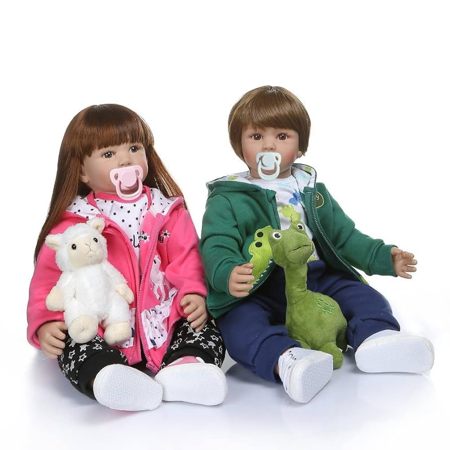 専用　リボーンドール　ベビーちゃん2人♡ Amazon.co.jp: Angelbaby リボーンベビードール 幼児 双子