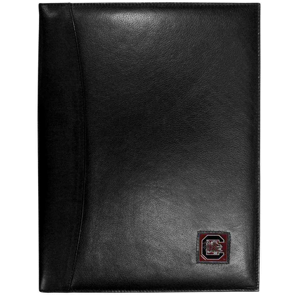NCAA South Carolina Gamecocks Leather Keychain - Officially Licensed, Square Black Key Fob With Emblem - View #5