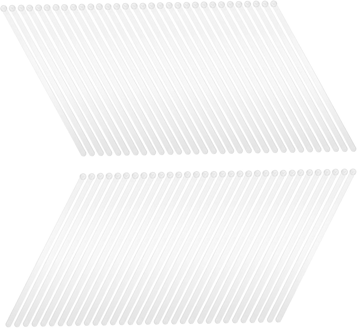 MAGICLULU 120pcs Disposable Beverage Stirrer Sticks for Coffee and Cocktails Mixing Sticks for Bars Cafes and Home Use Mixer Rods