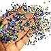 10 Grams/Pack - Color Mixes Puzzle Holographic Glitter - Festival Rave Beauty Makeup Face Body Nail Art Decoration