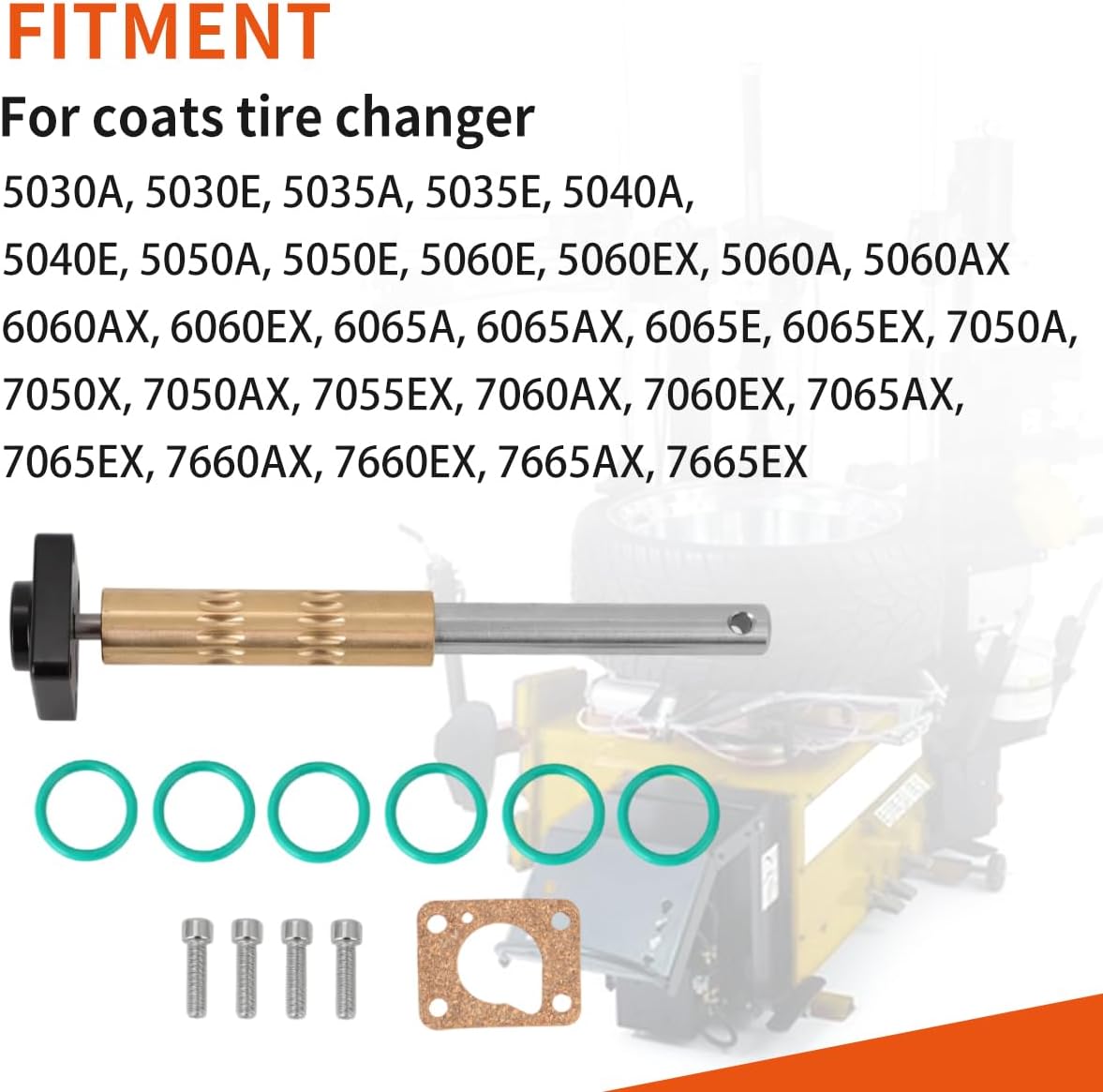 AUTOVIC 4-Way Foot Pedal Valves Rebuild Kit for Coats Tire Changer Spring Driven, Replace for 8183691