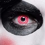 Boland - Farbige Motiv Kontaktlinsen, 2 Stück, Wochenlinsen ohne Sehstärke, Alltag, Karneval, Mottoparty