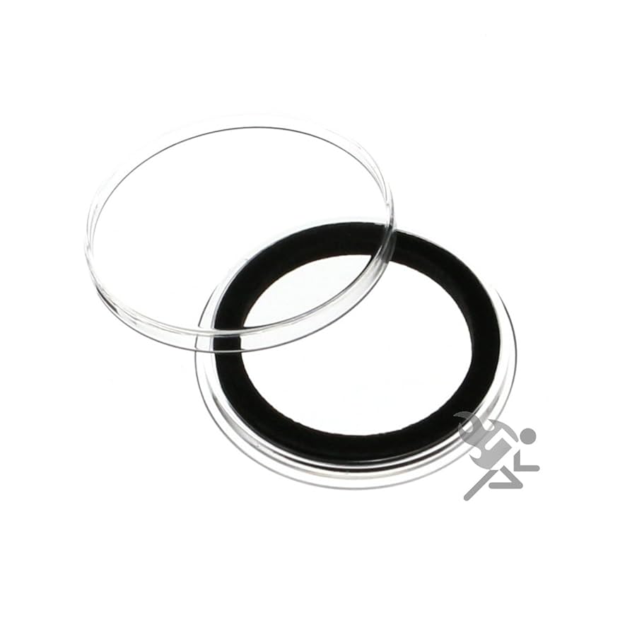 貴重インディアンエアフォース メダル 専用ケース付き Amazon.com: (5) Air-tite 32mm Black Ring Coin Holder