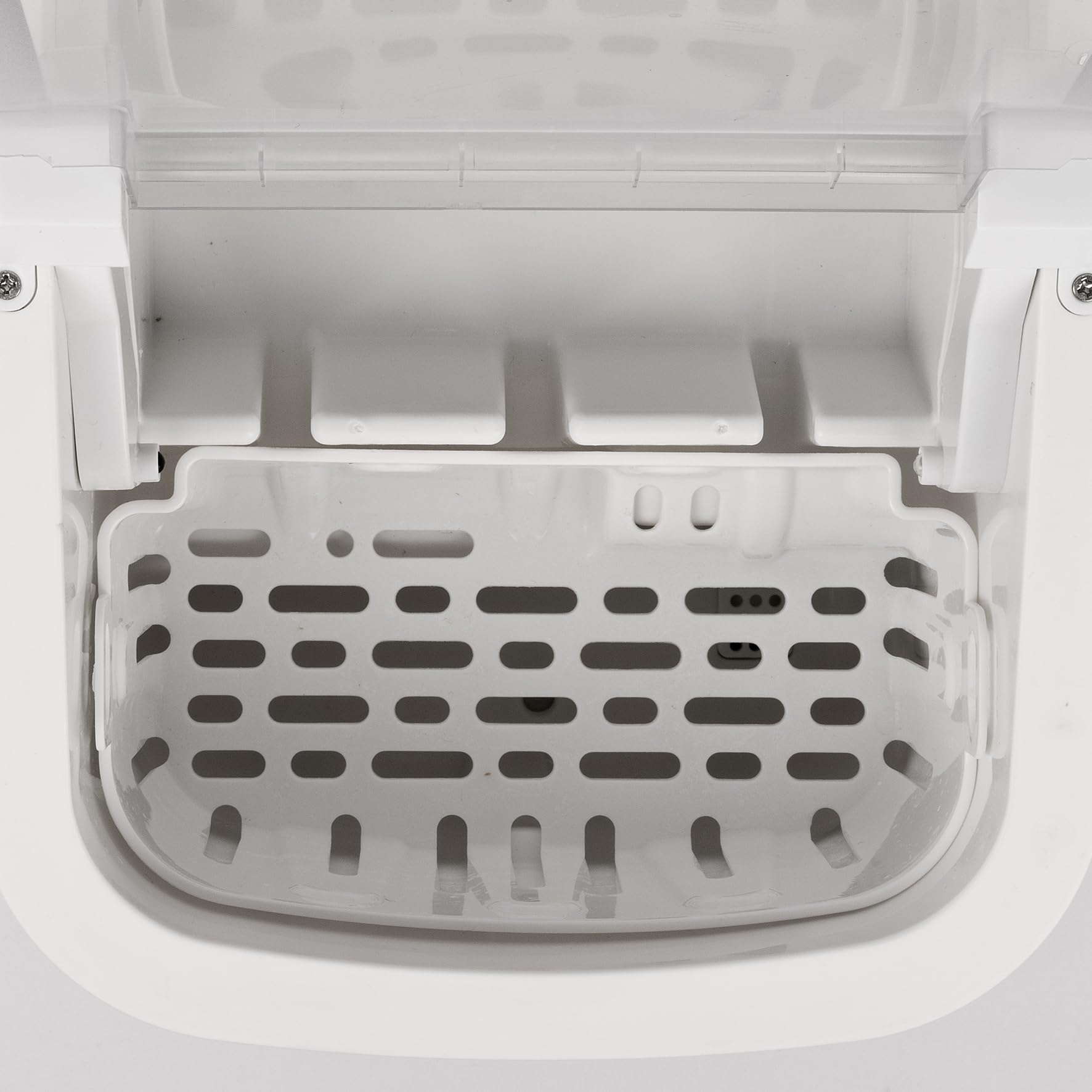 Girmi GH74 Fabbricatore di Ghiaccio,1100 cubetti x 24h, Spegnimento automatico, Accessori inclusi, Bianco