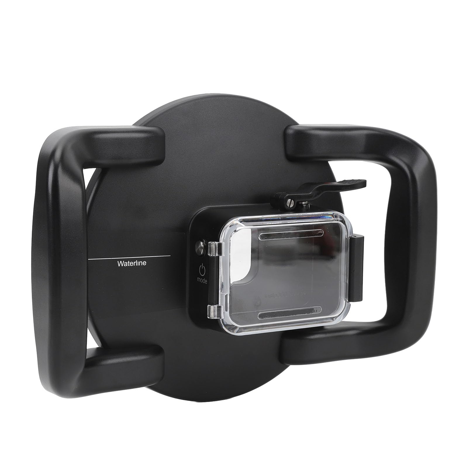 Ausla Porta a Cupola Subacquea per Custodia Impermeabile per Action Camera Ace Pro con Doppie Maniglie per Fotografia Subacquea a 98 Piedi